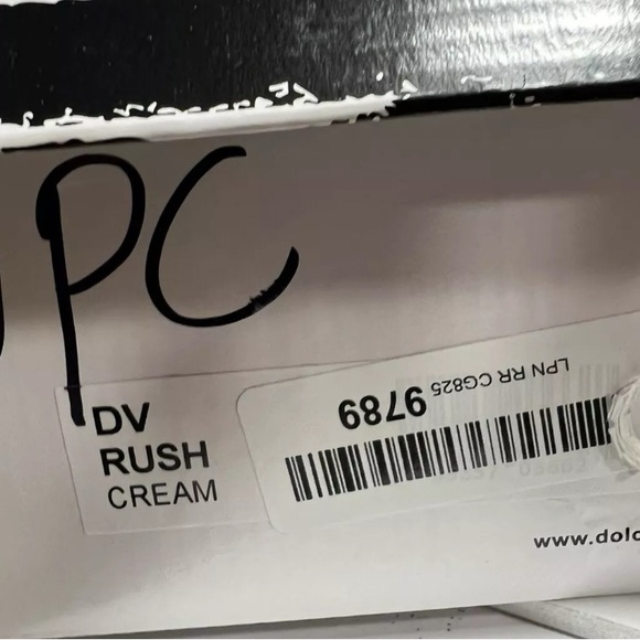 Dolce Vita Womens Rush Slip On Cream Size 8 M - Picture 6 of 6